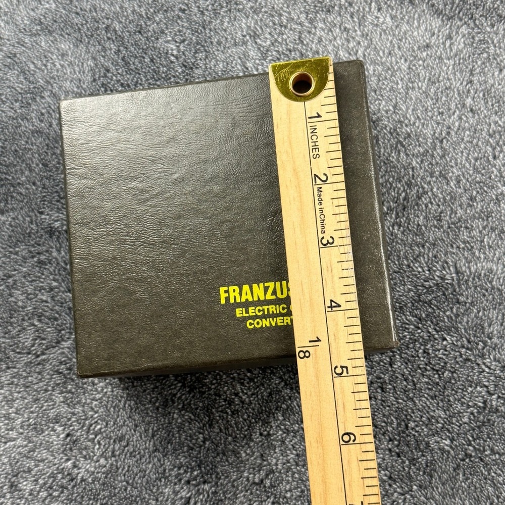 Vintage Franzus 1600W Foreign Travel Voltage Converter Adapter Kit Case - Picture 6 of 7